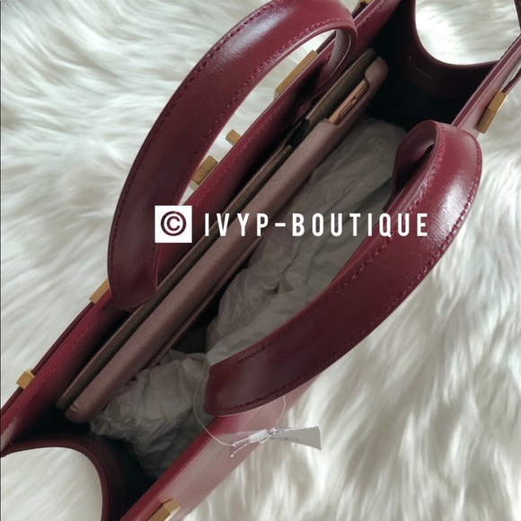 Saint Laurent Manhattan Small Smooth Leather Tote Bag - Picture 7 of 12